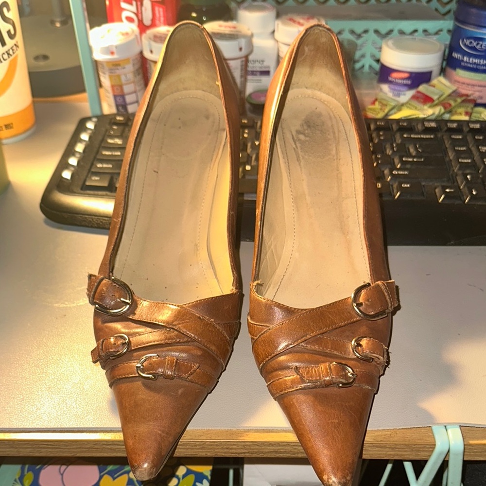 Elegant Brown Women's Heels